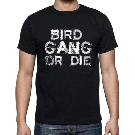 Bird Family Gang Tshirt Mens Tshirt Black Tshirt Gift T-Shirt 00033 - Black / S - Casual