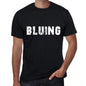 Bluing Mens Vintage T Shirt Black Birthday Gift 00554 - Black / Xs - Casual