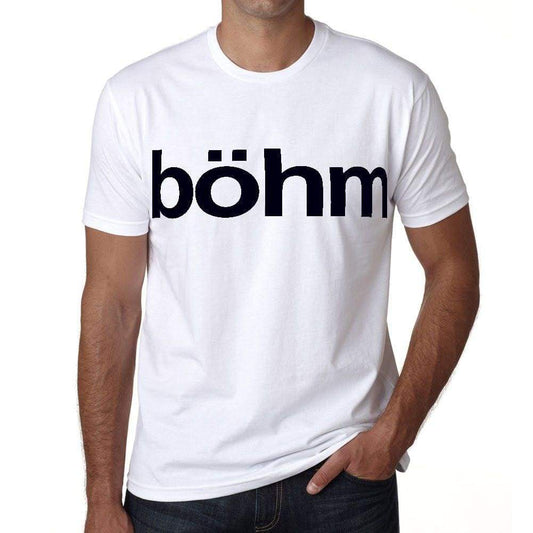Böhm Mens Short Sleeve Round Neck T-Shirt 00052