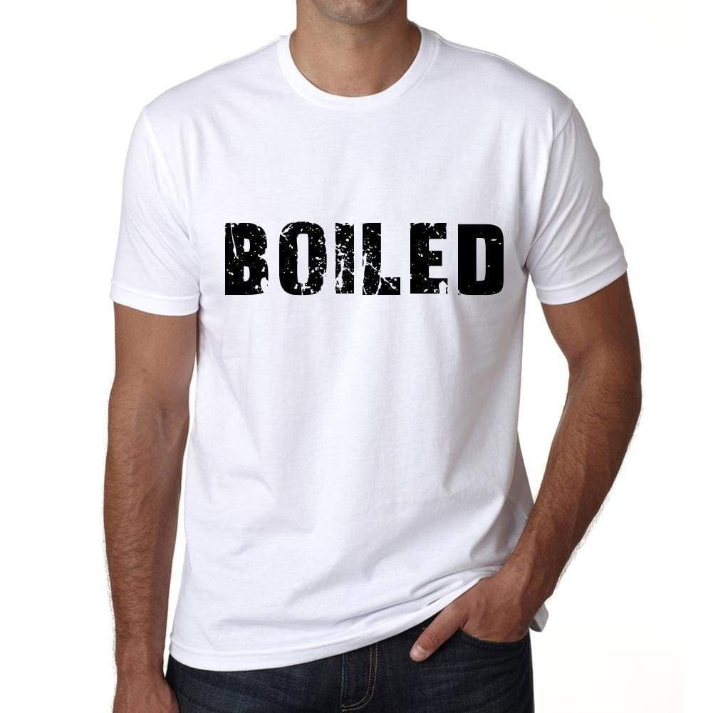 Boiled Mens T Shirt White Birthday Gift 00552 - White / Xs - Casual