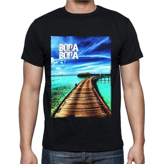 Bora Bora 1 Mens T-Shirt One In The City 00192