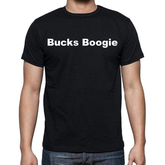 Bucks Boogie Mens Short Sleeve Round Neck T-Shirt - Casual
