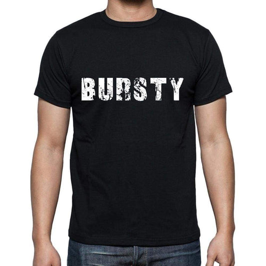 Bursty Mens Short Sleeve Round Neck T-Shirt 00004 - Casual