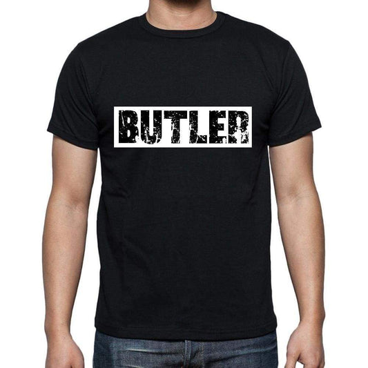 Butler T Shirt Mens T-Shirt Occupation S Size Black Cotton - T-Shirt