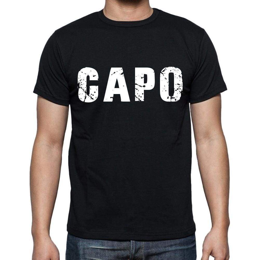 Capo Mens Short Sleeve Round Neck T-Shirt 00016 - Casual