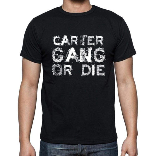 Carter Family Gang Tshirt Mens Tshirt Black Tshirt Gift T-Shirt 00033 - Black / S - Casual