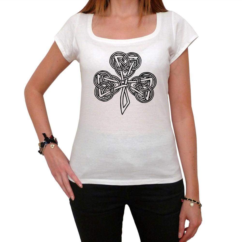 Celtic Clover Leaf Tattoo T-Shirt For Women T Shirt Gift - T-Shirt