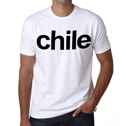 Chile Mens Short Sleeve Round Neck T-Shirt 00067