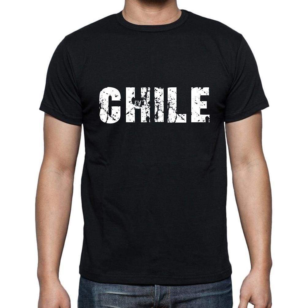 Chile Mens Short Sleeve Round Neck T-Shirt - Casual