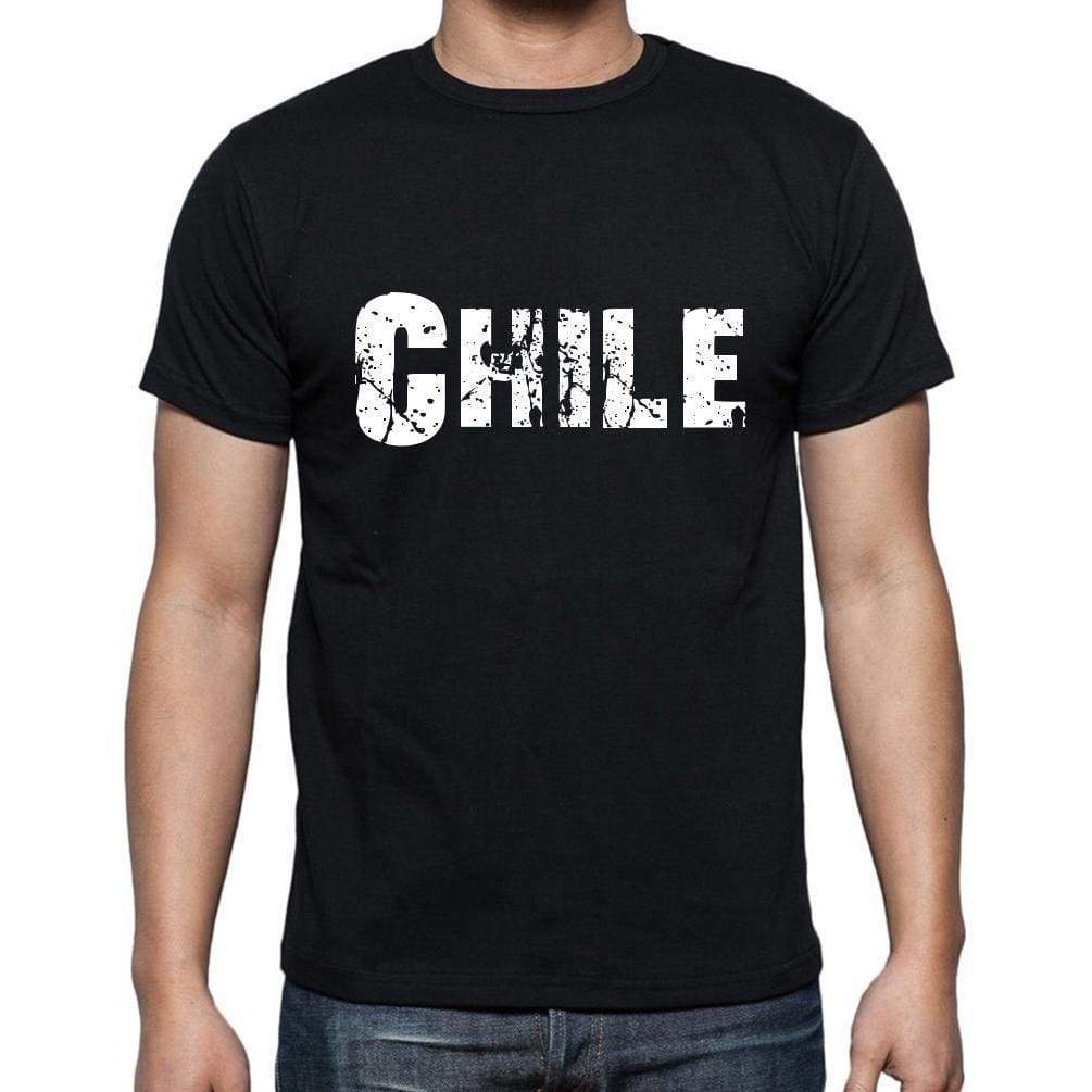Chile Mens Short Sleeve Round Neck T-Shirt - Casual