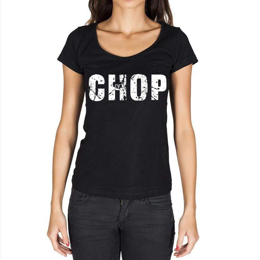 Chop Womens Short Sleeve Round Neck T-Shirt - Casual