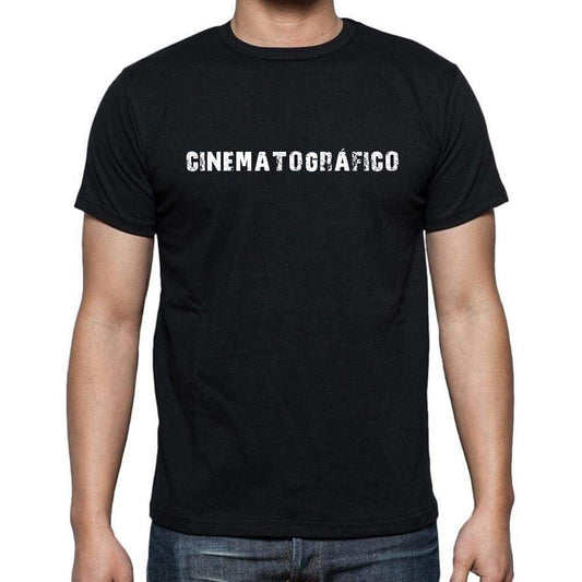 Cinematogrfico Mens Short Sleeve Round Neck T-Shirt - Casual