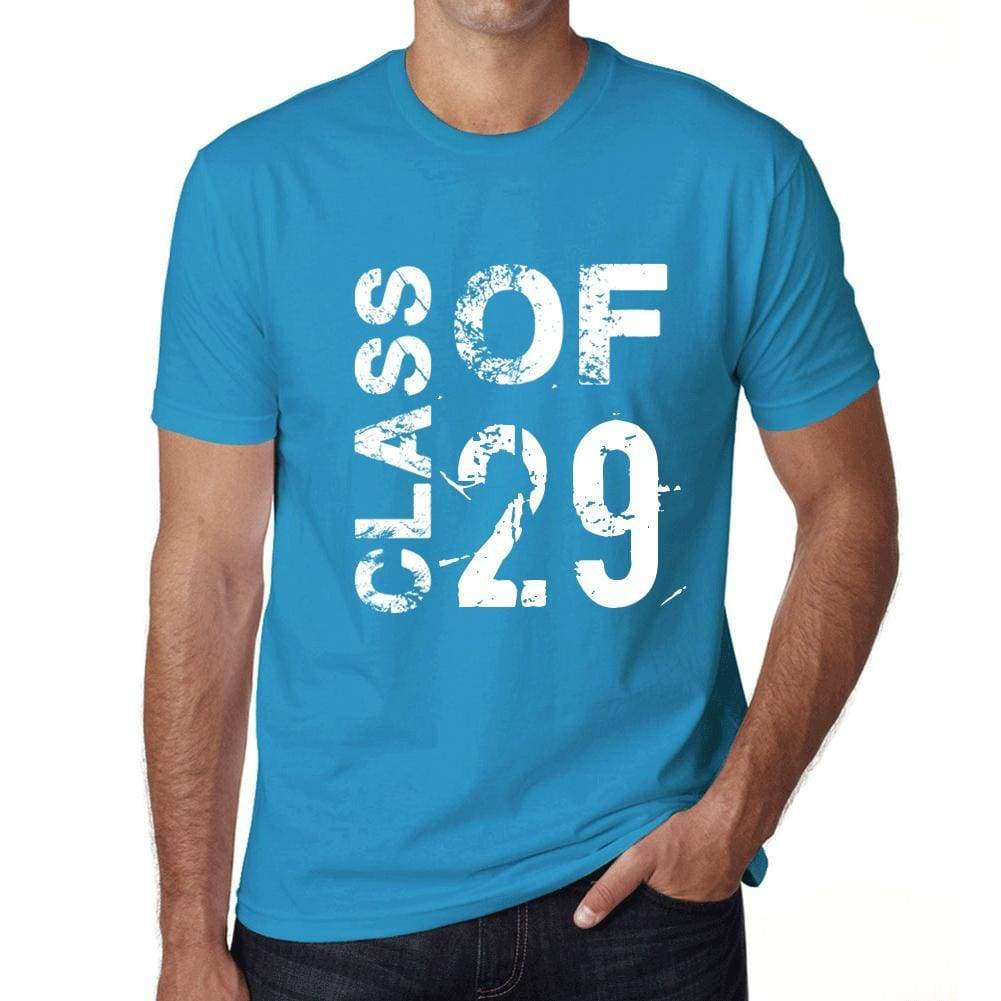 Class Of 29 Grunge Mens T-Shirt Blue Birthday Gift 00483 - Blue / Xs - Casual