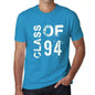 Class Of 94 Grunge Mens T-Shirt Blue Birthday Gift 00483 - Blue / Xs - Casual