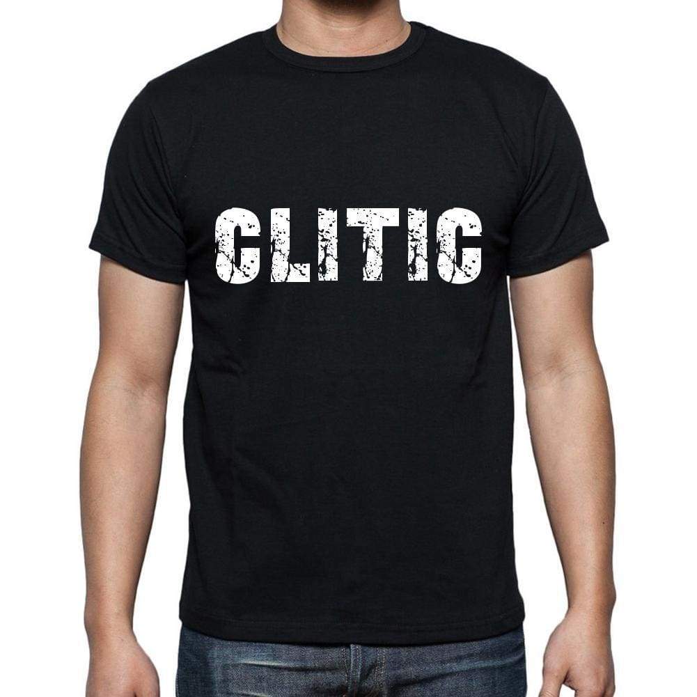Clitic Mens Short Sleeve Round Neck T-Shirt 00004 - Casual