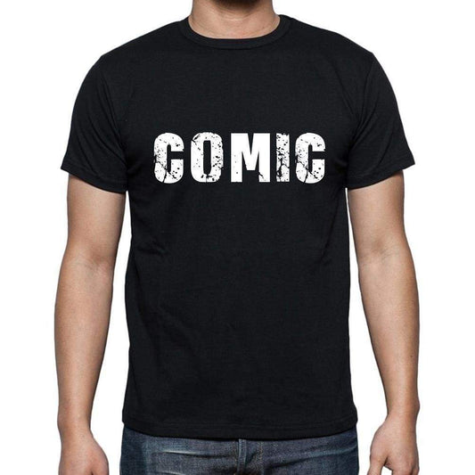 Comic Mens Short Sleeve Round Neck T-Shirt - Casual