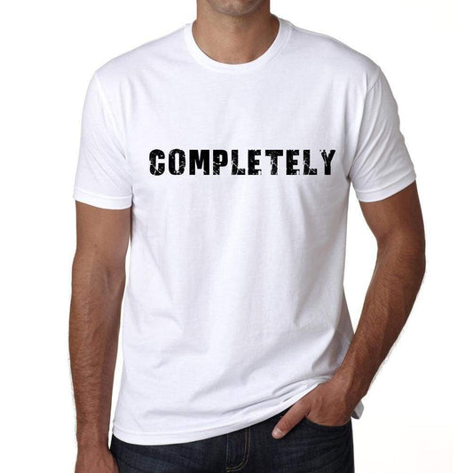 Completely Mens T Shirt White Birthday Gift 00552 - White / Xs - Casual