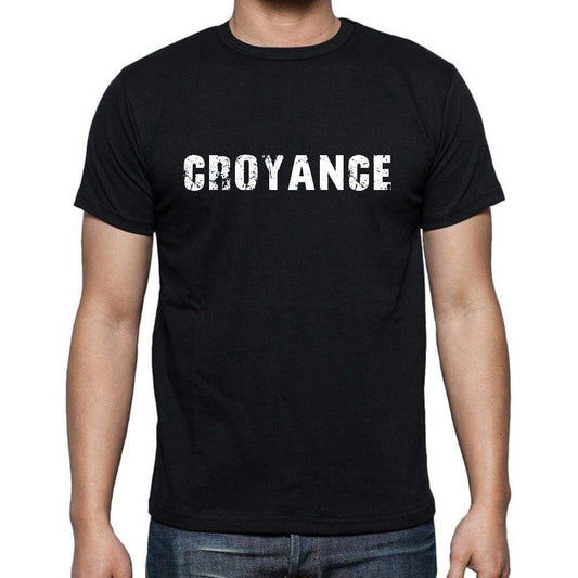 Croyance French Dictionary Mens Short Sleeve Round Neck T-Shirt 00009 - Casual