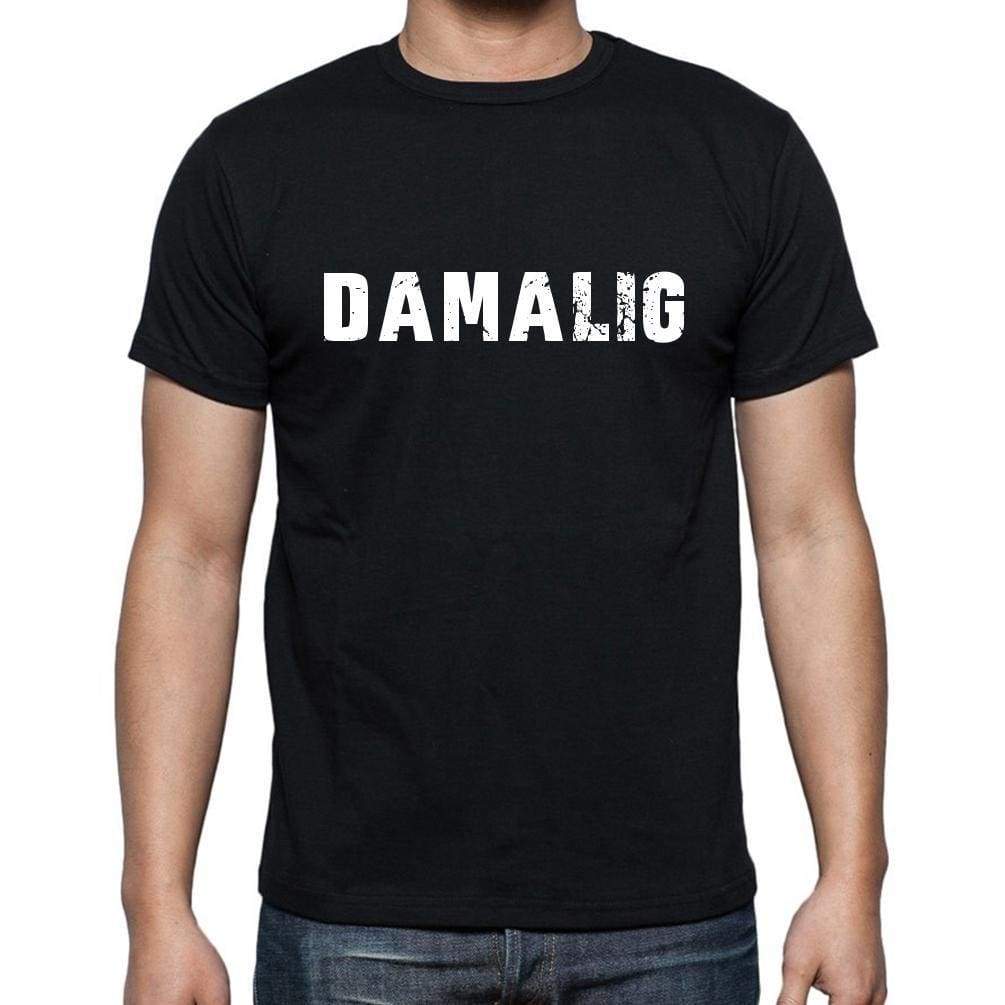 Damalig Mens Short Sleeve Round Neck T-Shirt - Casual