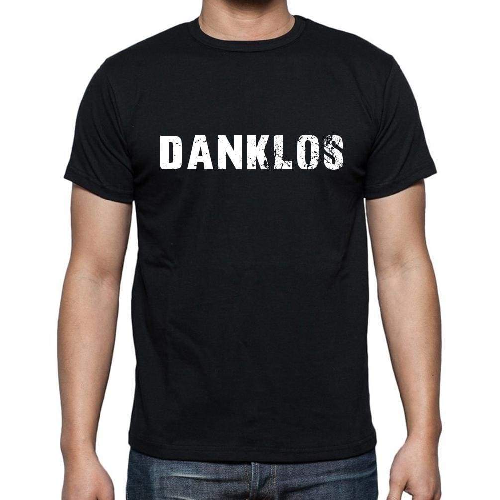 Danklos Mens Short Sleeve Round Neck T-Shirt - Casual