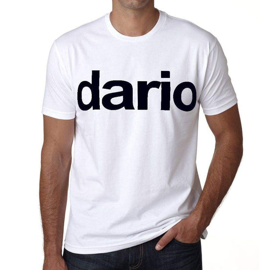 Dario Mens Short Sleeve Round Neck T-Shirt 00050