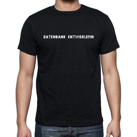Datenbank Entwicklerin Mens Short Sleeve Round Neck T-Shirt 00022