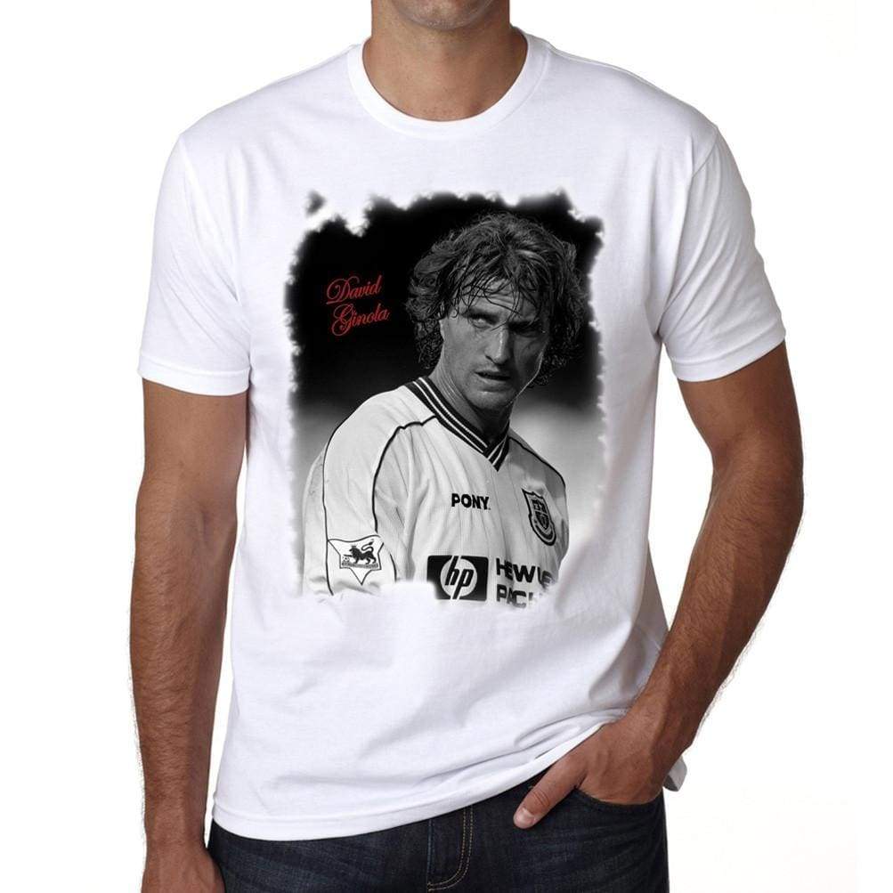 David Ginola T-Shirt For Mens Short Sleeve Cotton Tshirt Men T Shirt 00034 - T-Shirt