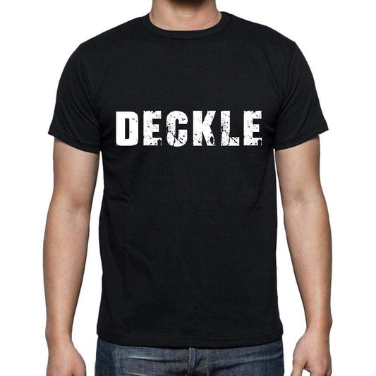Deckle Mens Short Sleeve Round Neck T-Shirt 00004 - Casual