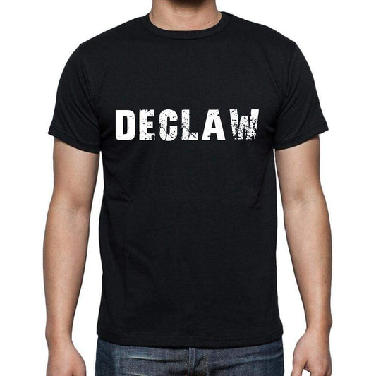 Declaw Mens Short Sleeve Round Neck T-Shirt 00004 - Casual