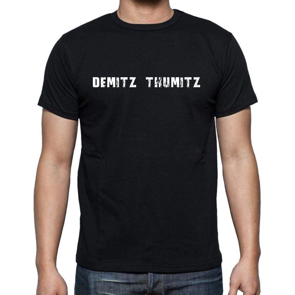Demitz Thumitz Mens Short Sleeve Round Neck T-Shirt 00003 - Casual