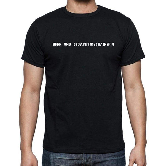 Denk Und Gedächtnistrainerin Mens Short Sleeve Round Neck T-Shirt 00022 - Casual