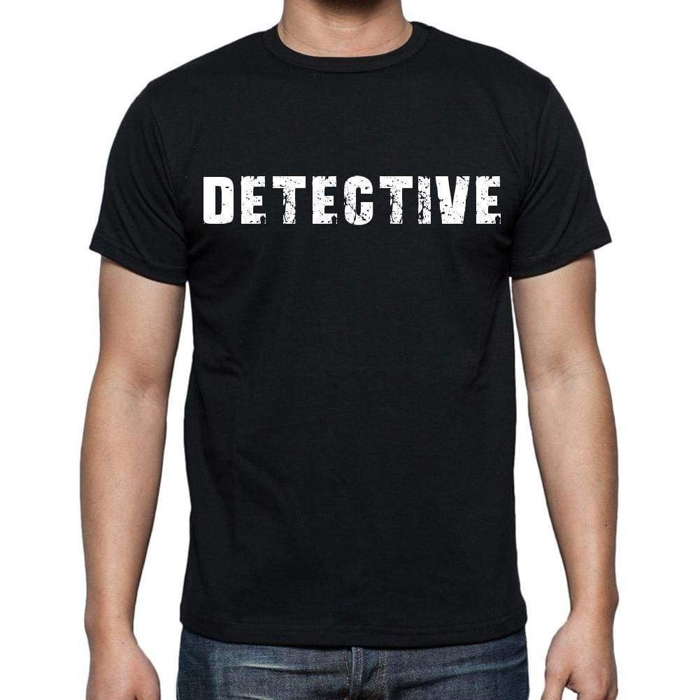 Detective Mens Short Sleeve Round Neck T-Shirt - Casual