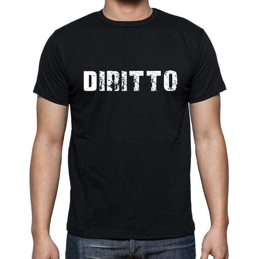 Diritto Mens Short Sleeve Round Neck T-Shirt 00017 - Casual