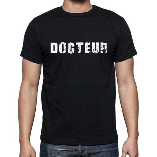 Docteur French Dictionary Mens Short Sleeve Round Neck T-Shirt 00009 - Casual