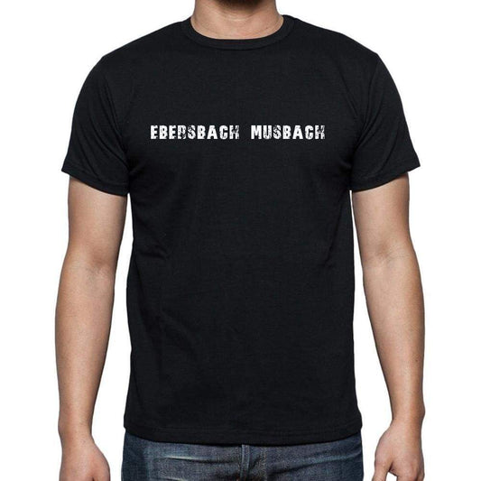 Ebersbach Musbach Mens Short Sleeve Round Neck T-Shirt 00003 - Casual