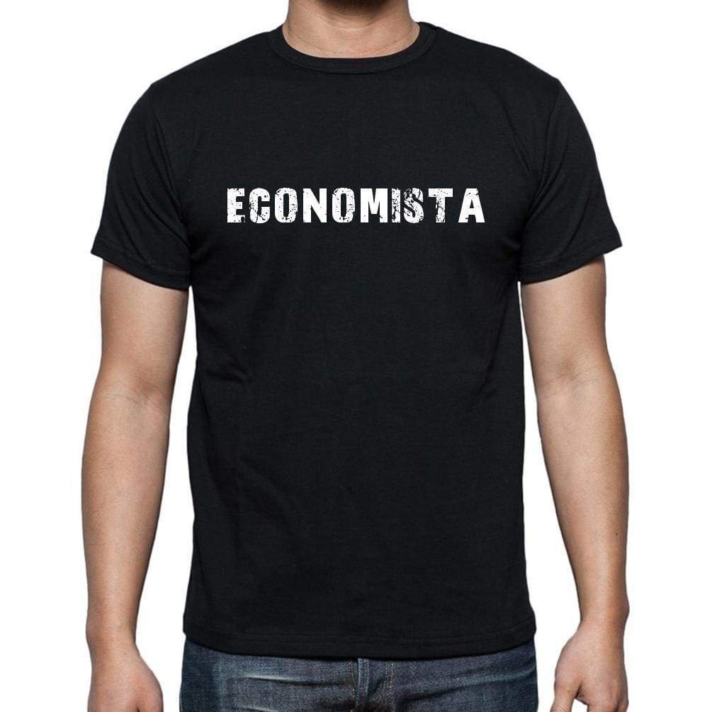 Economista Mens Short Sleeve Round Neck T-Shirt - Casual