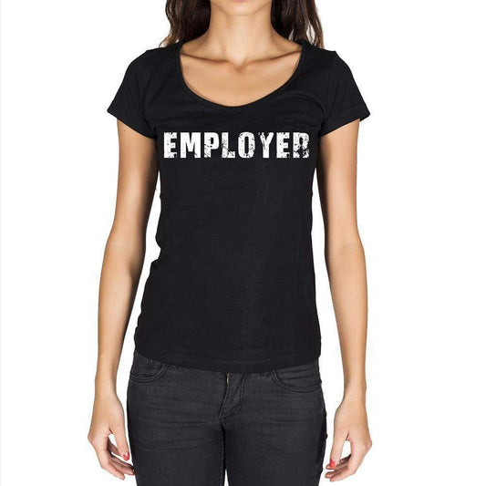Employer Womens Short Sleeve Round Neck T-Shirt - Casual
