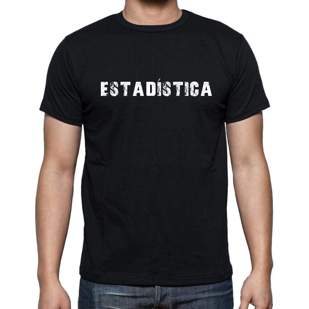 Estad­stica Mens Short Sleeve Round Neck T-Shirt - Casual