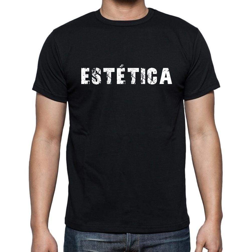 Est©Tica Mens Short Sleeve Round Neck T-Shirt - Casual