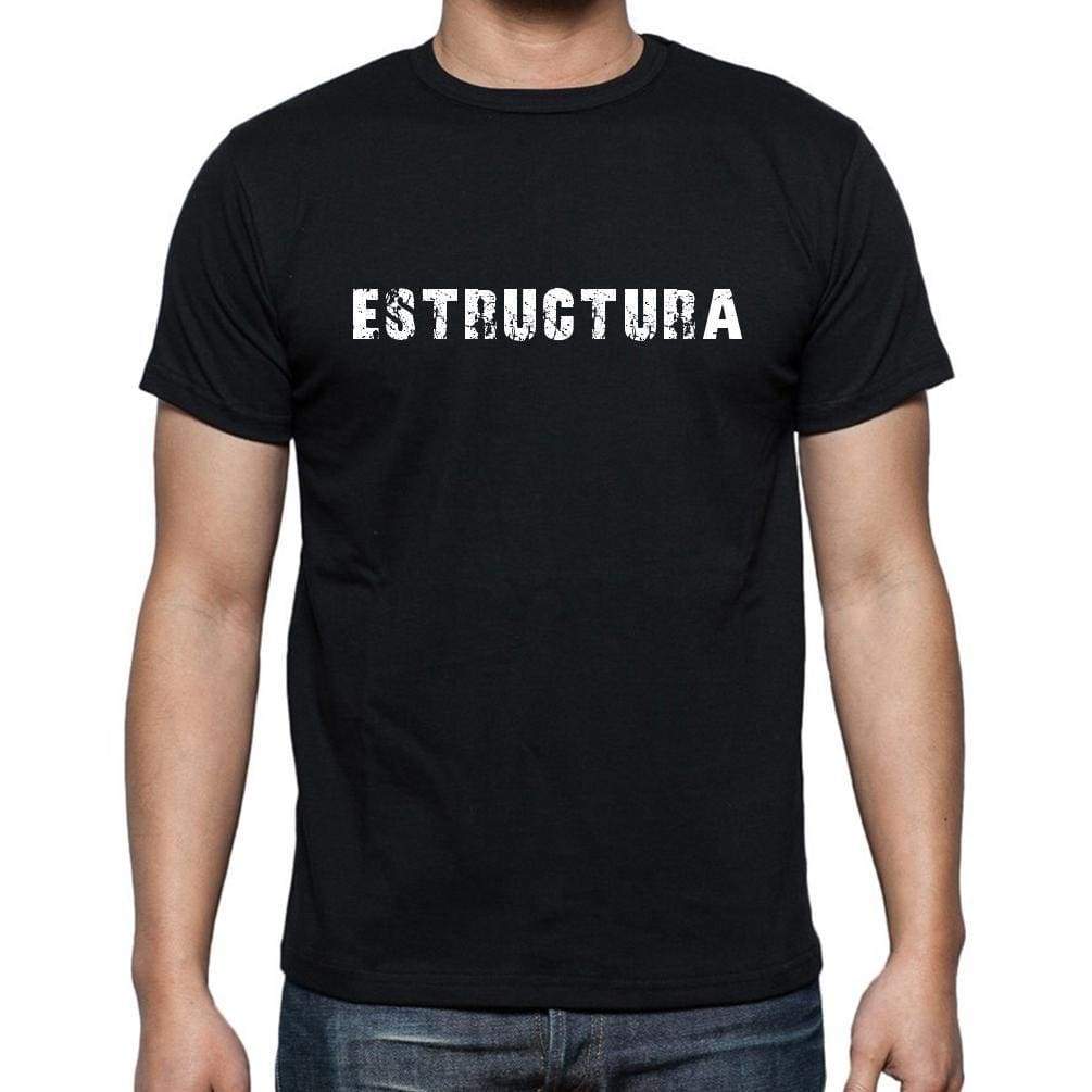 Estructura Mens Short Sleeve Round Neck T-Shirt - Casual