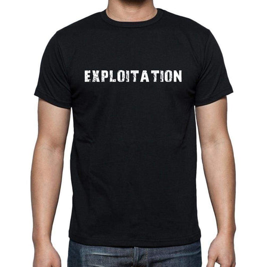 Exploitation French Dictionary Mens Short Sleeve Round Neck T-Shirt 00009 - Casual