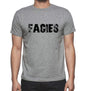 Facies Grey Mens Short Sleeve Round Neck T-Shirt 00018 - Grey / S - Casual