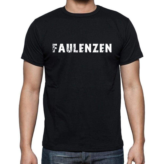Faulenzen Mens Short Sleeve Round Neck T-Shirt - Casual