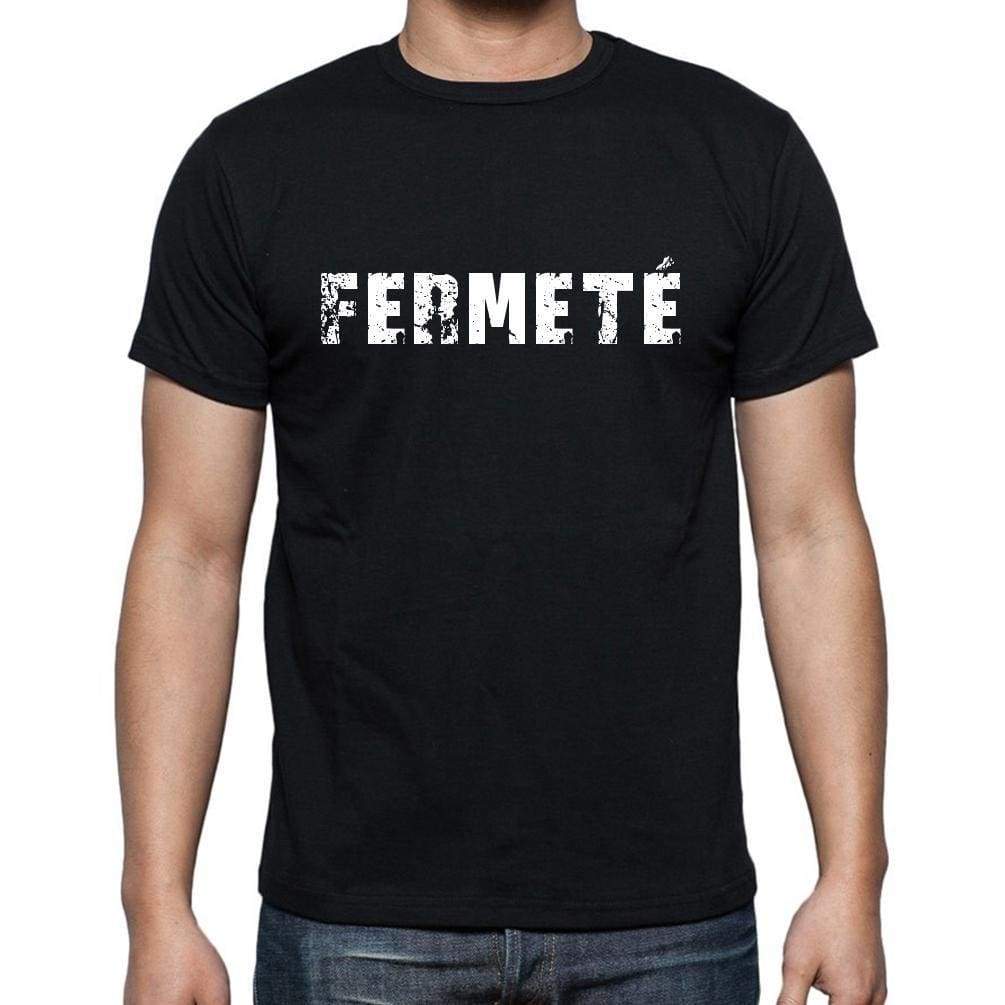 Fermeté French Dictionary Mens Short Sleeve Round Neck T-Shirt 00009 - Casual