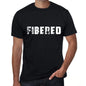 fibered Mens Vintage T shirt Black Birthday Gift 00555 - Ultrabasic