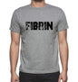 Fibrin Grey Mens Short Sleeve Round Neck T-Shirt 00018 - Grey / S - Casual