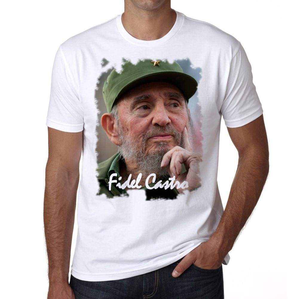 Fidel Castro Mens Short Sleeve Round Neck T-Shirt 00138