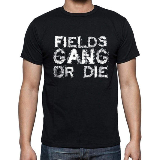 Fields Family Gang Tshirt Mens Tshirt Black Tshirt Gift T-Shirt 00033 - Black / S - Casual