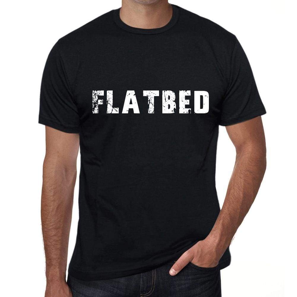 flatbed Mens Vintage T shirt Black Birthday Gift 00555 - Ultrabasic