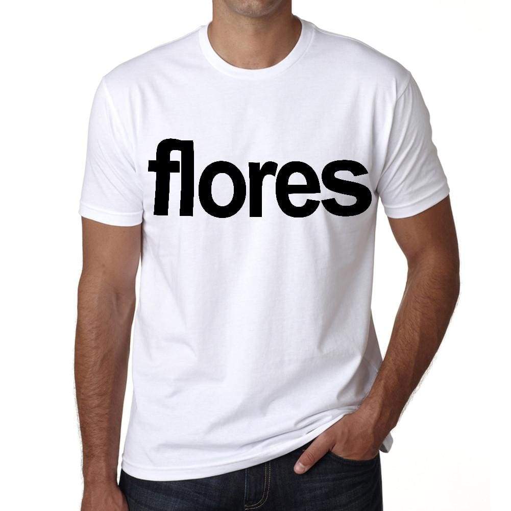 Flores Tourist Attraction Mens Short Sleeve Round Neck T-Shirt 00071